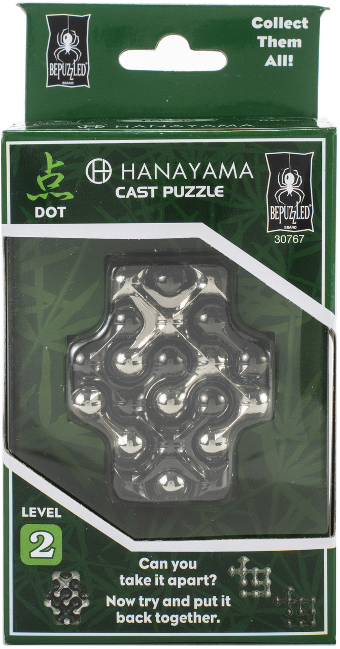 Box Hanayama Level 2 Cast Metal Brain Teaser Puzzle Box Hanayama Level 2 Cast Metal Brain Teaser Puzzle