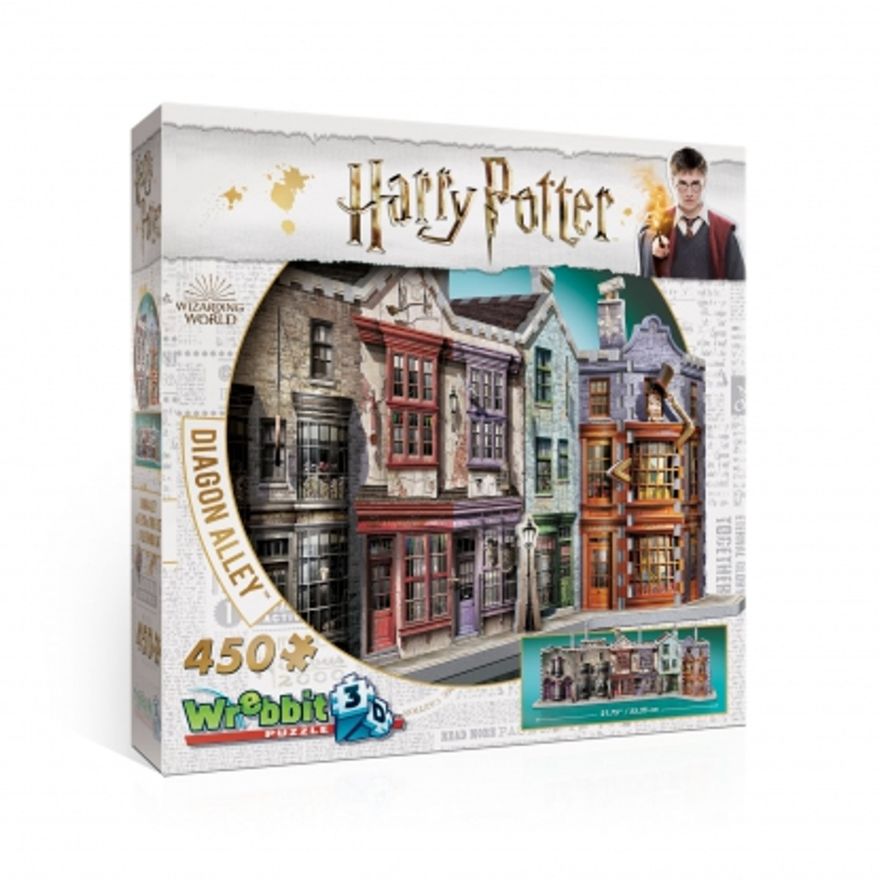 Harry Potter Gringotts Bank 300-Piece 3D Puzzle