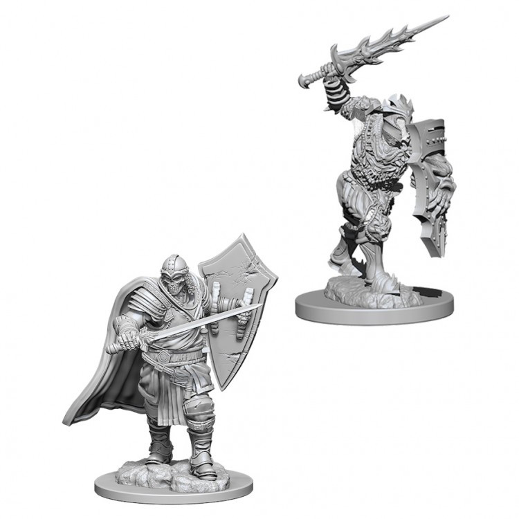 Death Knight/Helmed Horror—D&D Nolzur's Marvelous Miniatures W6