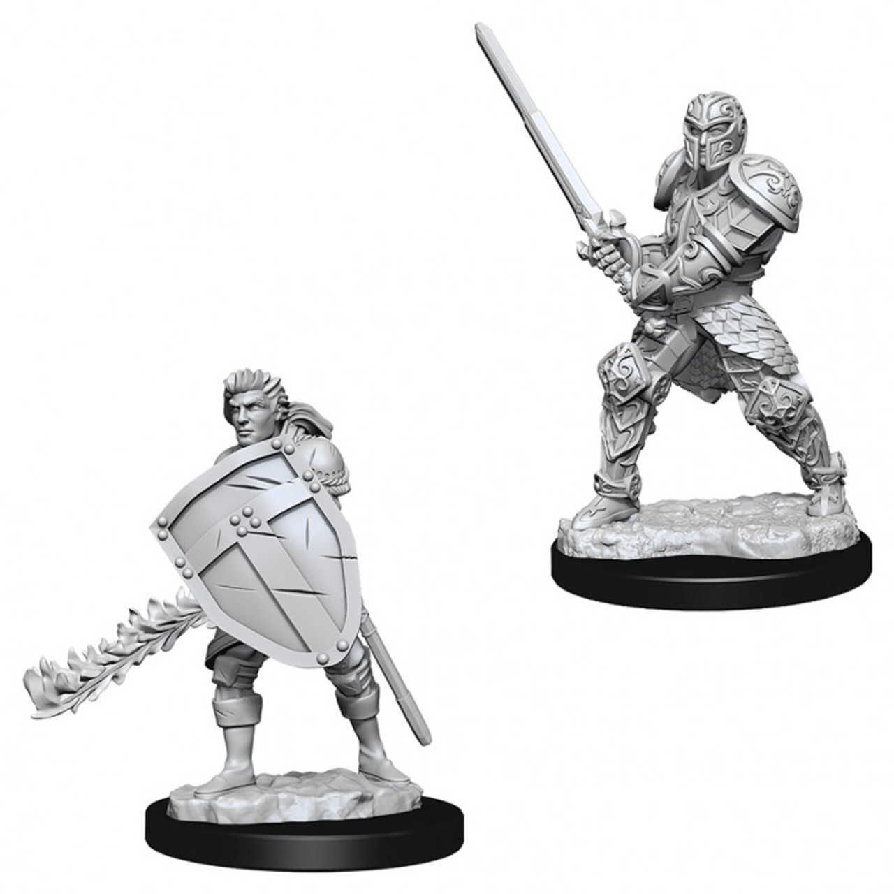 Male Human Fighter—D&D Nolzur's Marvelous Miniatures W8 - Board Game  Barrister