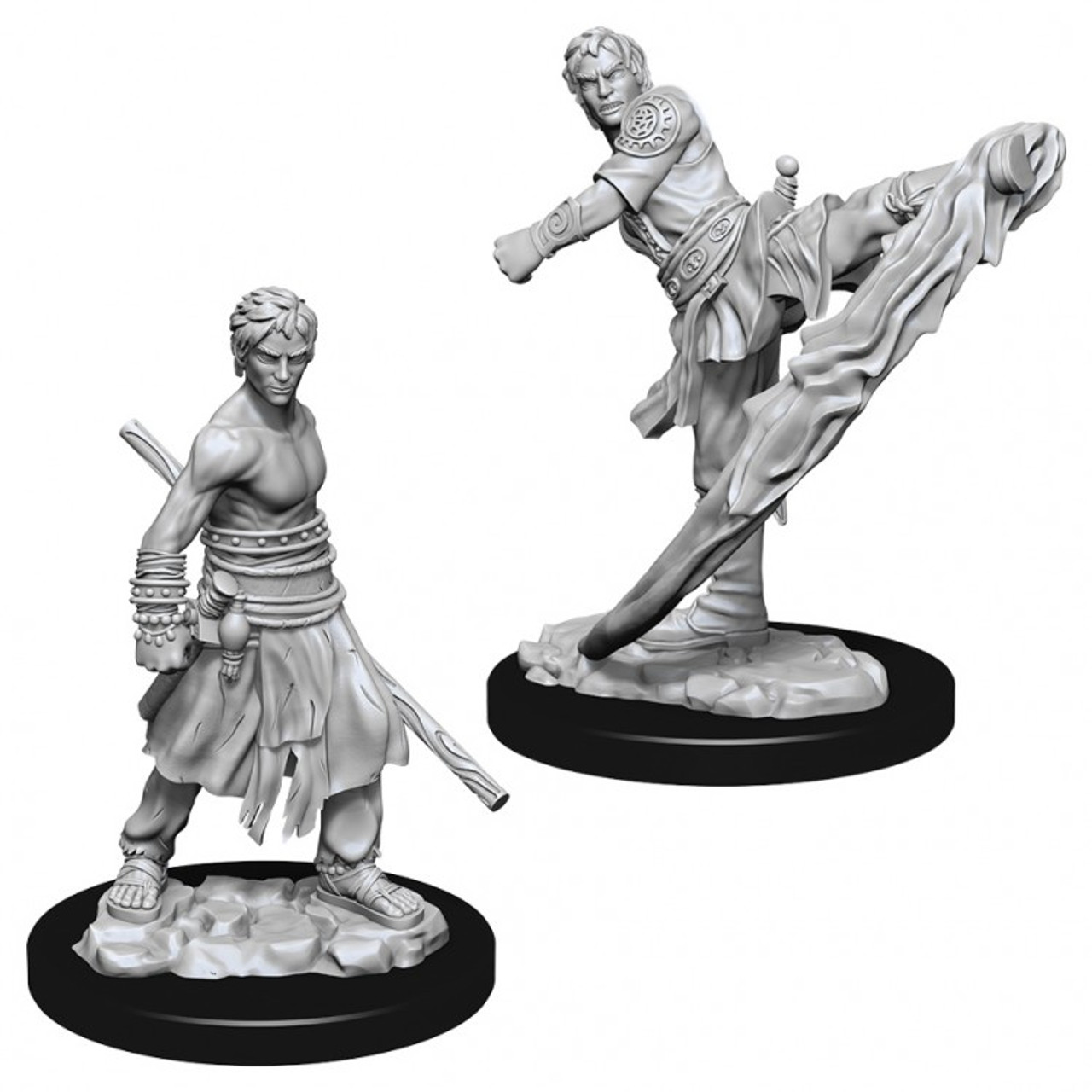 Male Half-Elf Monk—D&D Nolzur's Marvelous Miniatures W10 (Sold Out