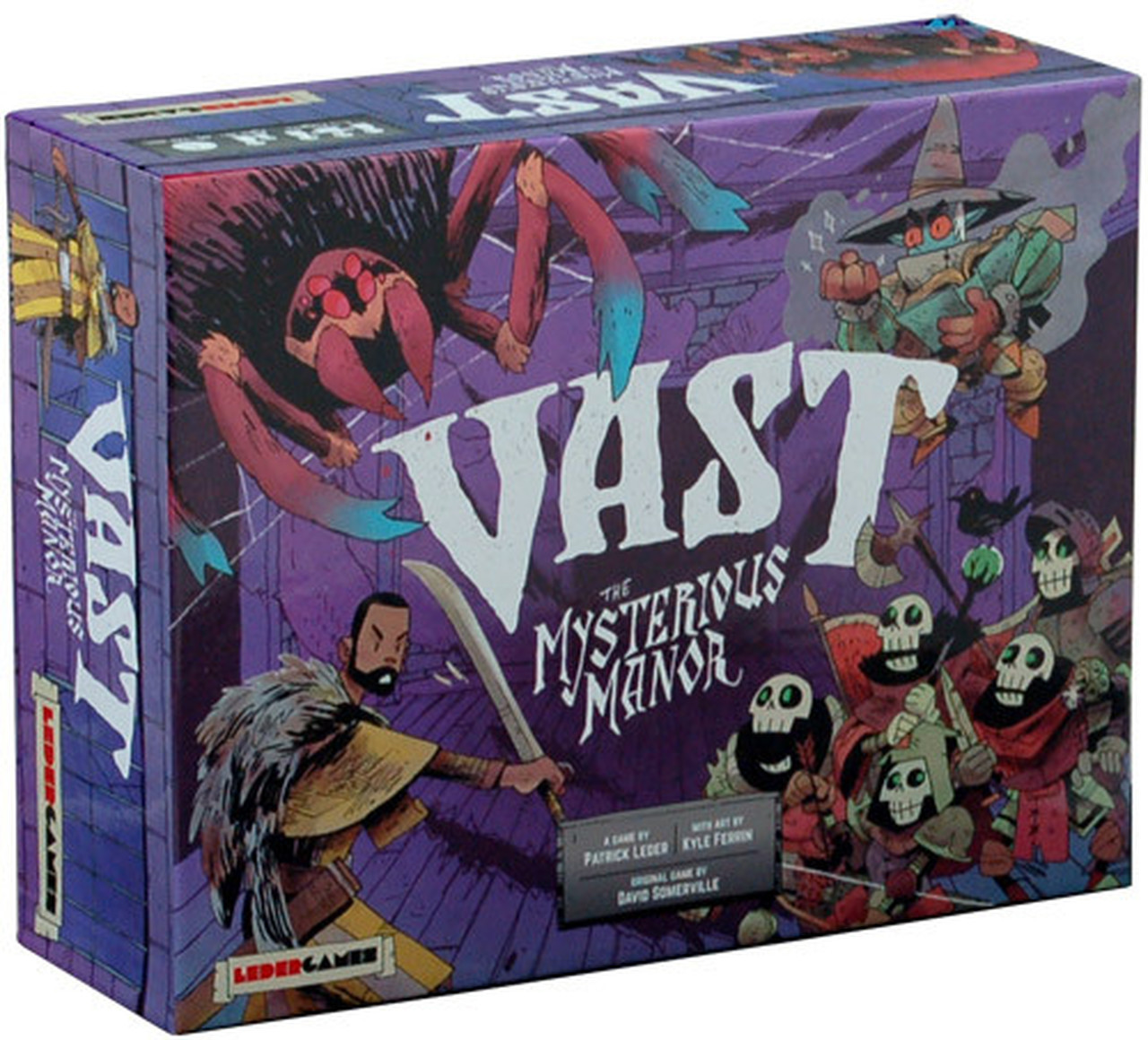Vast The Mysterious Manor Board Game Leder Games Complete for sale online