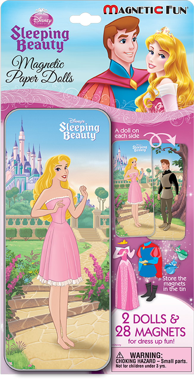 Sleeping Beauty Magnetic Paper Doll (Sold Out - Restock