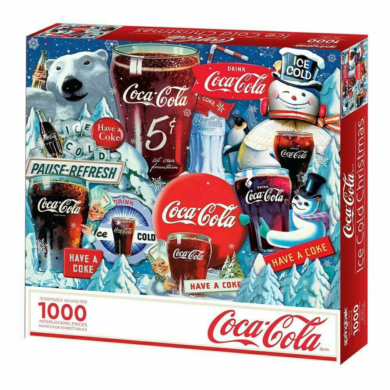 Ice Cold Christmas—Coca-Cola 1000pc (Sold Out - Restock