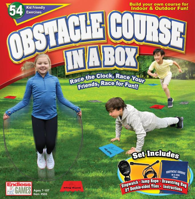 Obstacle Course in a Box (Sold Out - Restock Notification Only) - Board  Game Barrister