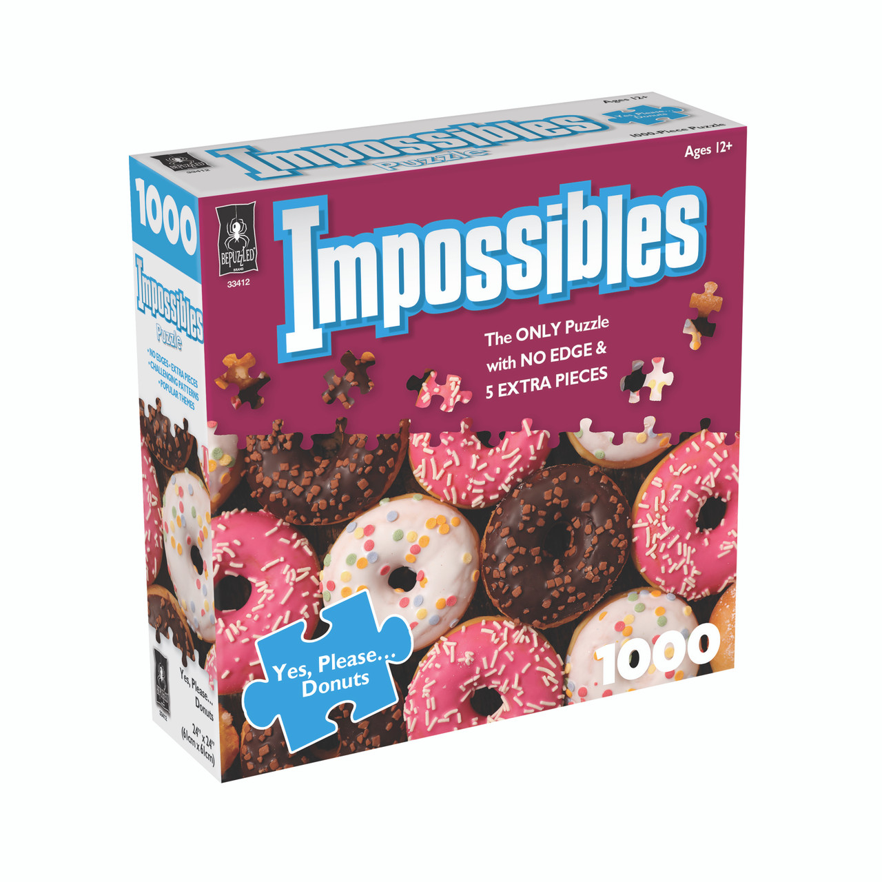 Yes, PleaseDonuts, Impossible Puzzle 1000pc - Board Game Barrister