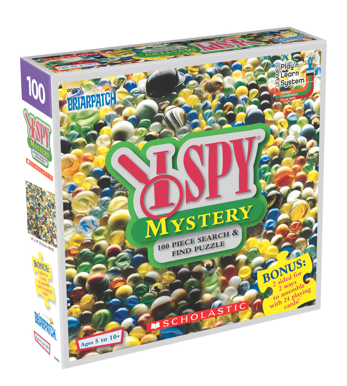 University Games Spy Treasure Hunt Puzzle – 100 Teile, Mit Suchspiel, Ab 5 Jahren