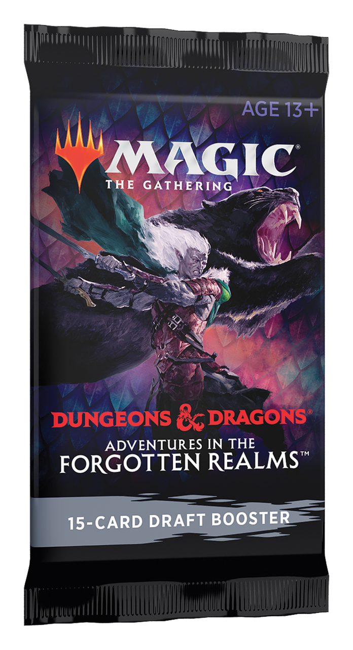 mtg adventures in the forgotten realms draft booster box Magic Gathering: Midnight Hunt - Venture into the dungeon and hunt for dragons in Adventures in the Forgotten Realms MTG-Adventures in the Forgotten Realms