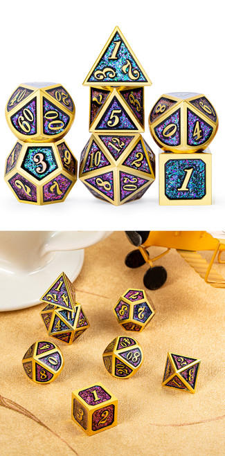 Carnival Metal Dice Set