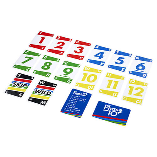 Phase 10 cards