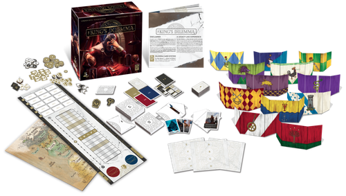 The King's Dilemma game components