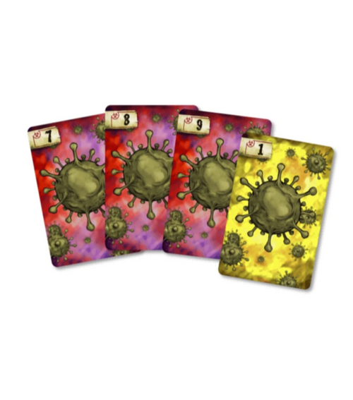 Virulence: An Infectious Card Game sample cards