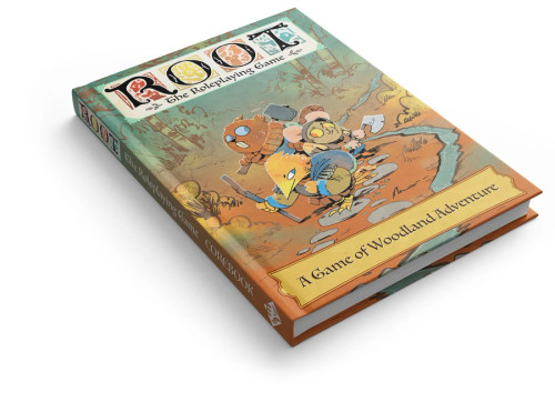 Root RPG: Core Book laying flat