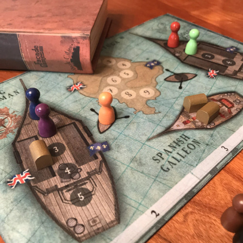 Tortuga 1667 game set up