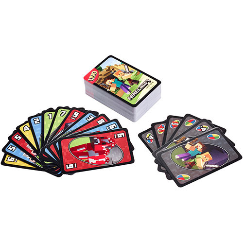 Uno Minecraft cards
