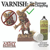 Varnish close up