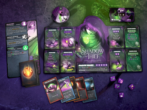 Shadow Thief game components 