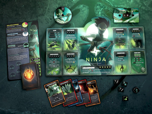 Character and game components for  Ninja