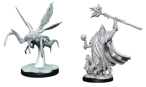 Core Spawn Emissary and Seer–Critical Role Unpainted Miniatures 