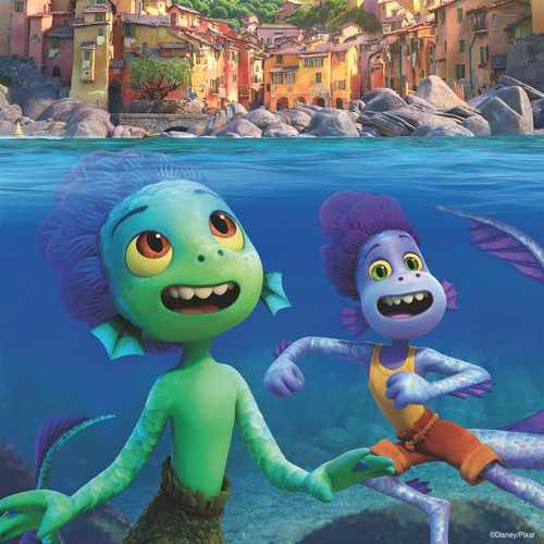 One puzzle of Luca and Bernardo underwater
