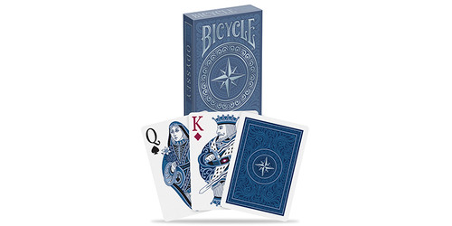 Cards: Bicycle Odyssey close up of front and back of cards