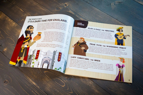 Rescuing Robin Hood  Rulebook, story guide