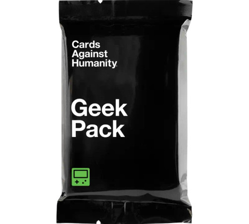 Updated packaging for the Geek card pack