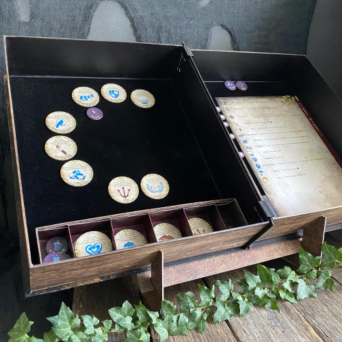 Blood on the Clocktower game components