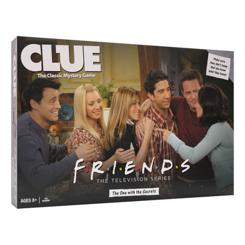 CLUE: Friends front cover of game box 