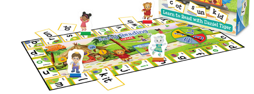 Daniel Tiger's Early Reading Game set up