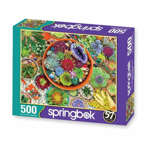 Succulent Garden 500pc box cover 