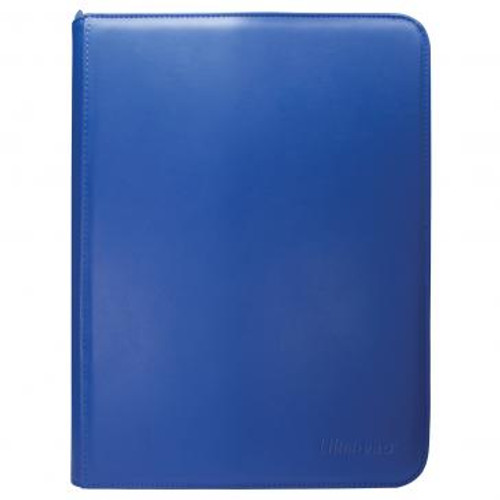  PRO-Binder Purple–Vivid 9-Pocket Zippered, front view of closed product with rounded corners.