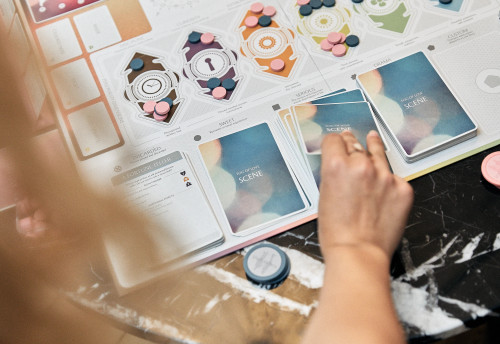 Fog of Love: Love in Lockdown Expansion game components