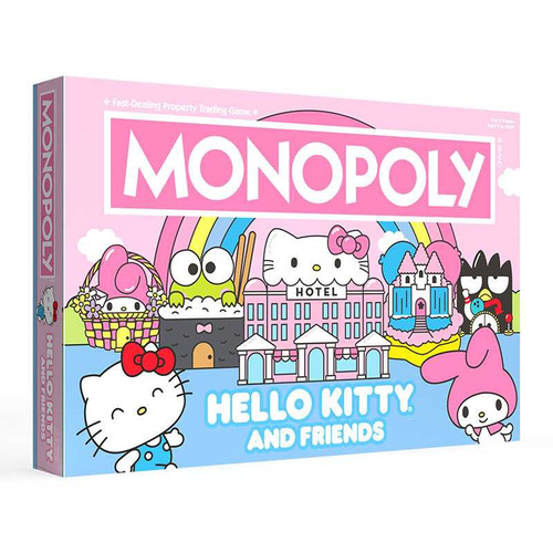 Hello Kitty Monopoly front of box
