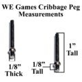 Peg dimensions