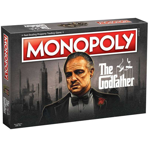  The Godfather Monopoly game box cover 