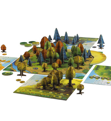 Example of mid-game setup 