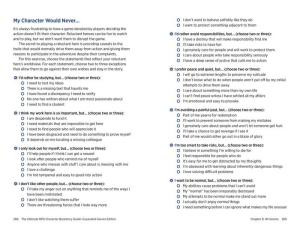 Sample page from Ultimate RPG Backstory Guide Expanded 