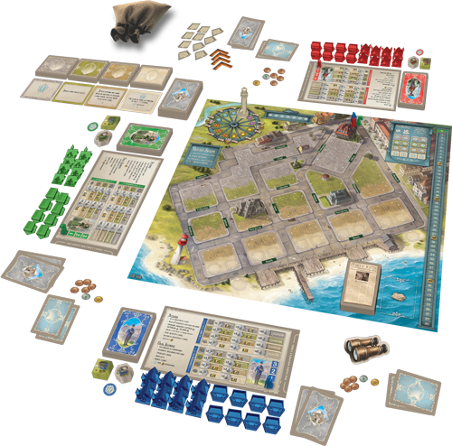 Cape May game components