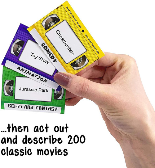 The Blockbuster Game  sample cards