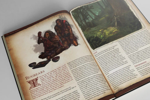  Ultimate Bestiary: Revenge of the Horde–D&D 5E sample page of Bugbears