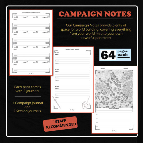 Sample Pages: Weapons, Background, Spellcasting table