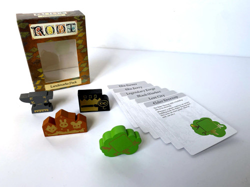Package contents: Cards and pieces