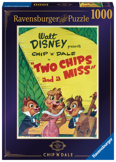 Puzzle box of Chip & Dale  1000pc–Disney Vault