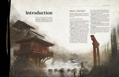 Adventures in Rokugan–5E  sample page Introduction