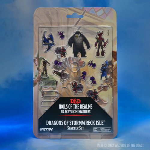 Dragons of Stormwreck Isle 2D Miniatures front