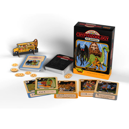 Cryptozoology for Beginners game box with contents