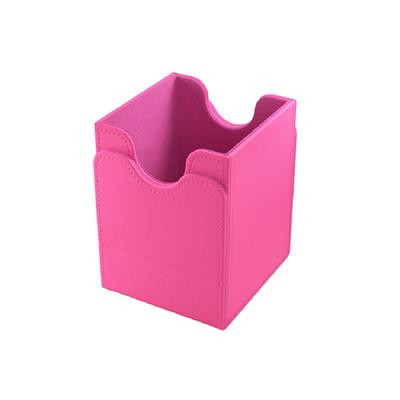 Image of open pink Squire 100+ XL deck box