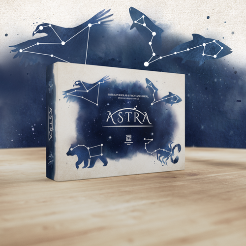 Astra box on table