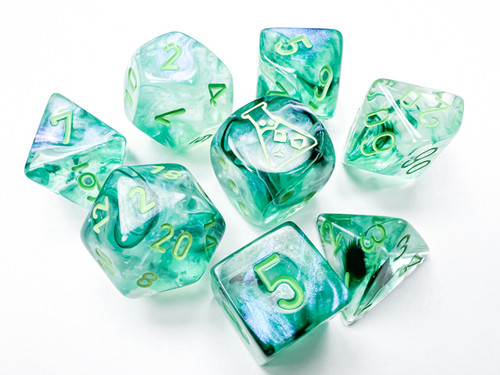 Borealis Kelp Lab Dice Set from Chessex